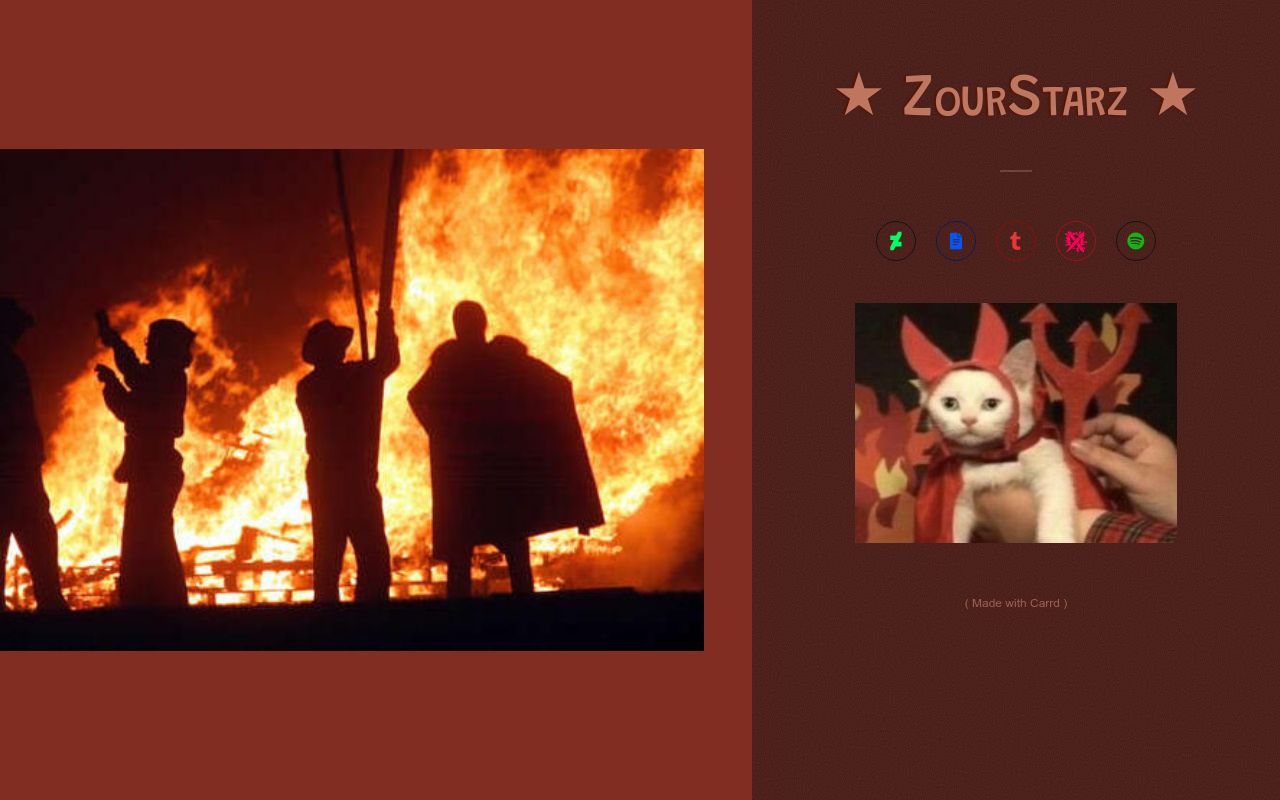 Carrd profile picture for @zour